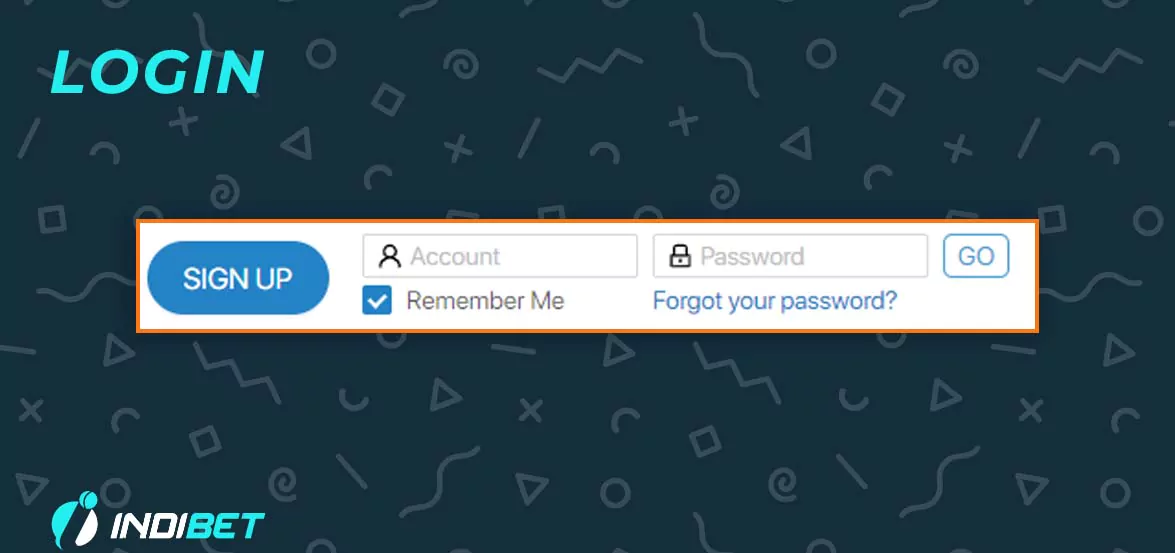 How to login in Indibet.